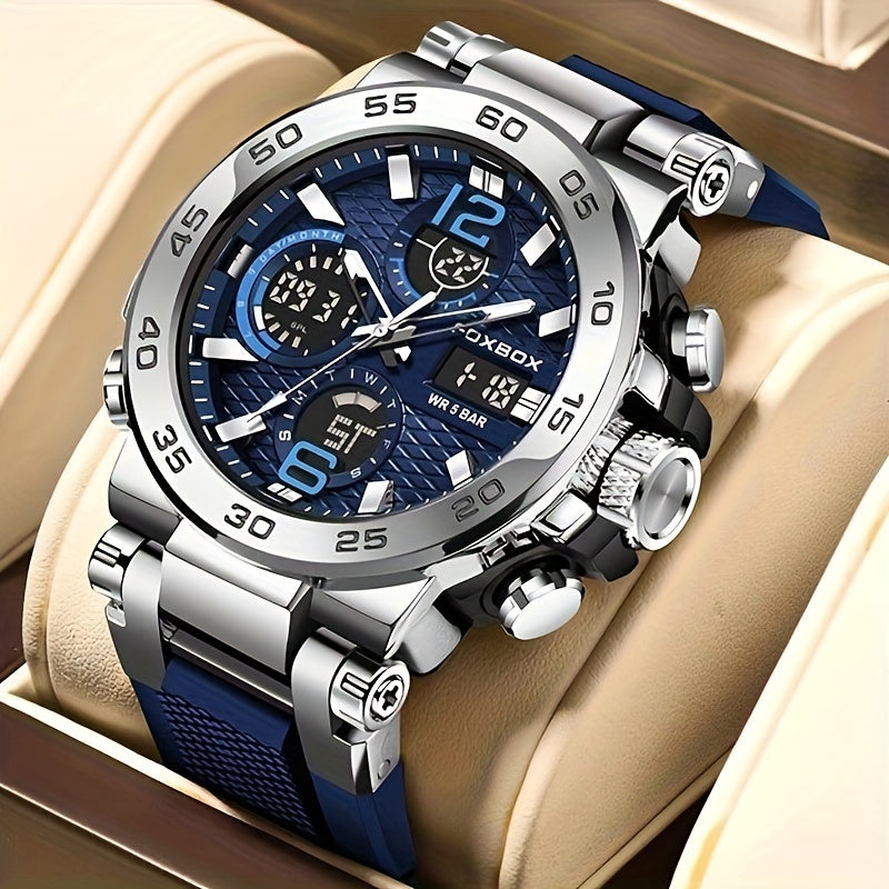 Men's Sports Watch, Chronograph Multifunction