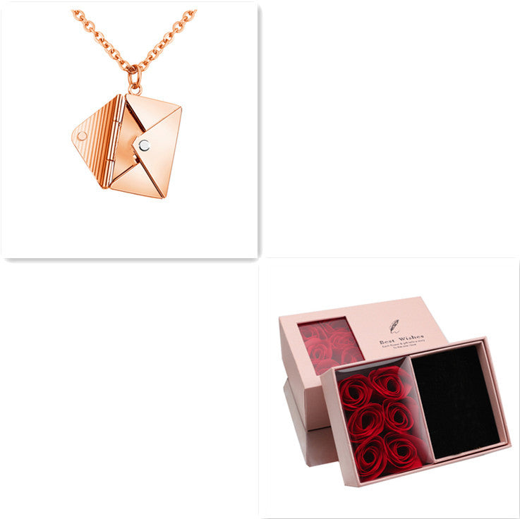 Envelop Necklace Best Gifts For Girlfriend