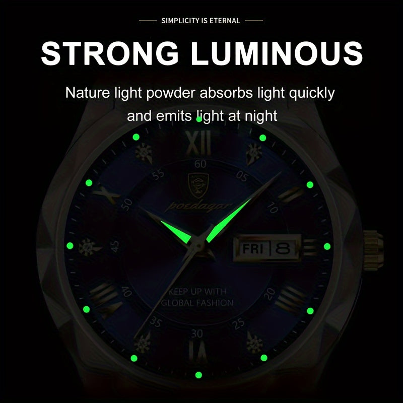 Luminous Men's Quartz Watch