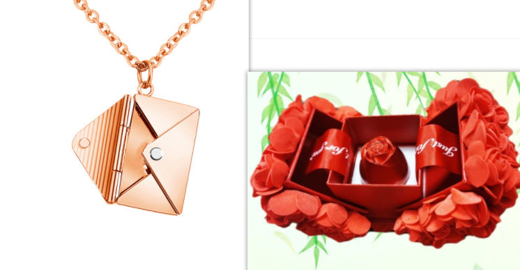 Envelop Necklace Best Gifts For Girlfriend