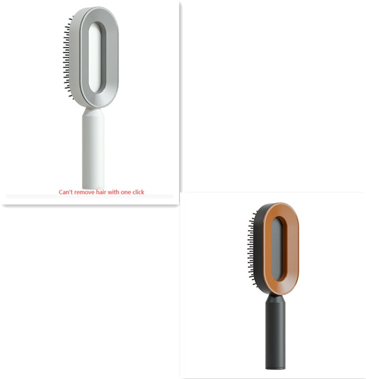 Self Cleaning Hair Brush One-key Cleaning Hair Loss Airbag Massage Scalp Comb