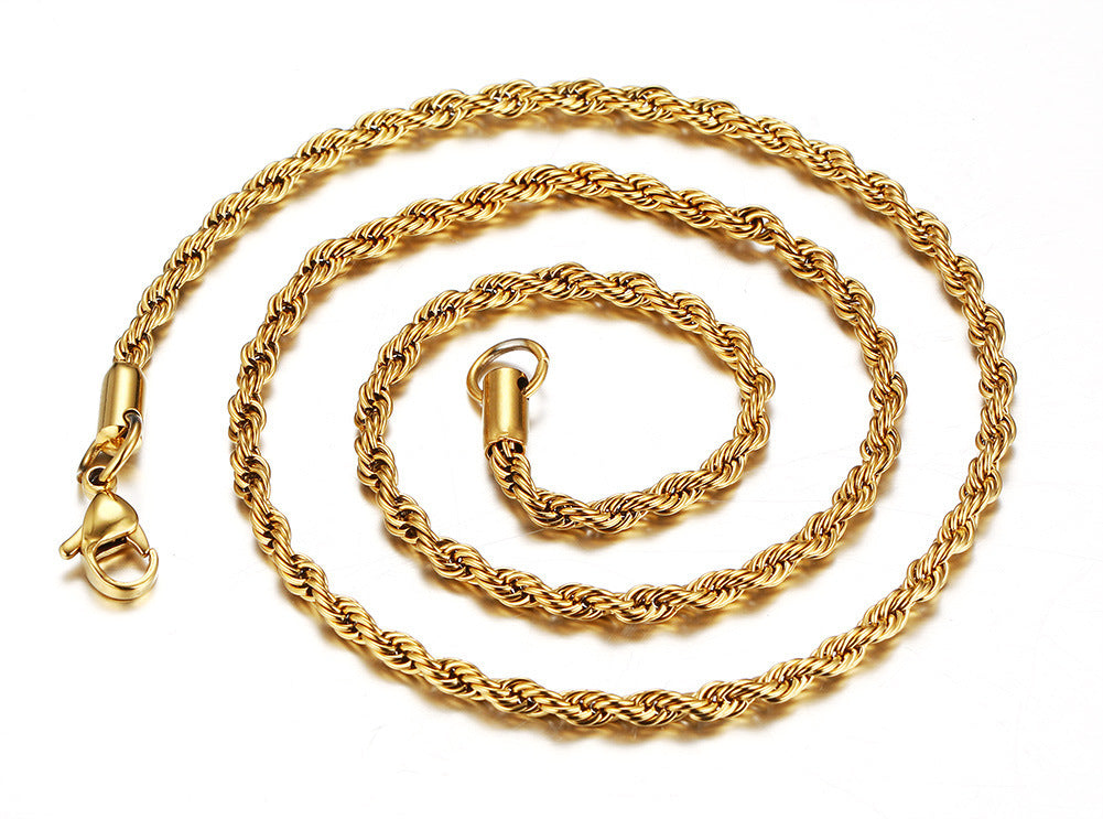 Women's Twin Twisted Chain