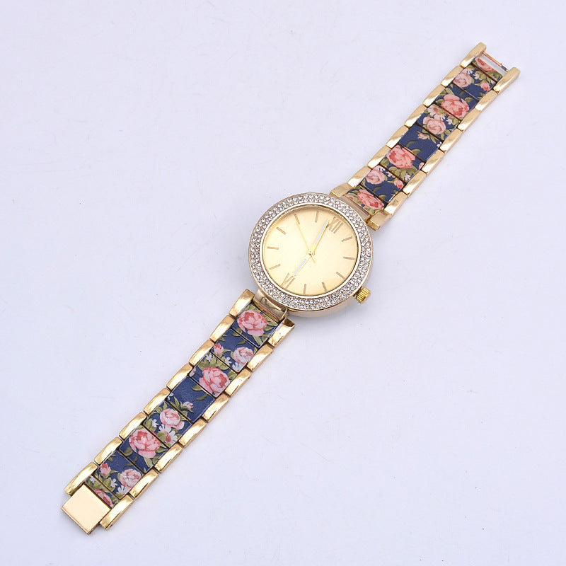 Printing Steel Watch Women